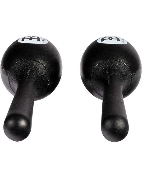 Meinl Percussion PEMBK Plastic Egg Maracas - black