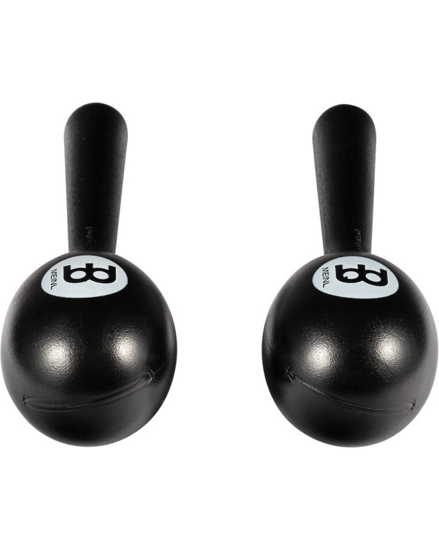 Meinl Percussion PEMBK Plastic Egg Maracas - black