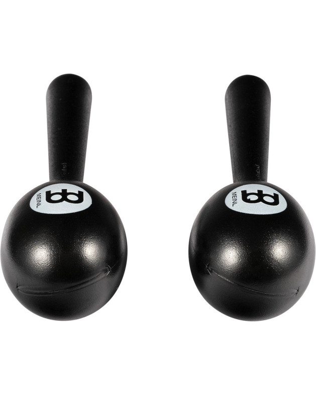 Meinl Percussion PEMBK Plastic Egg Maracas - black