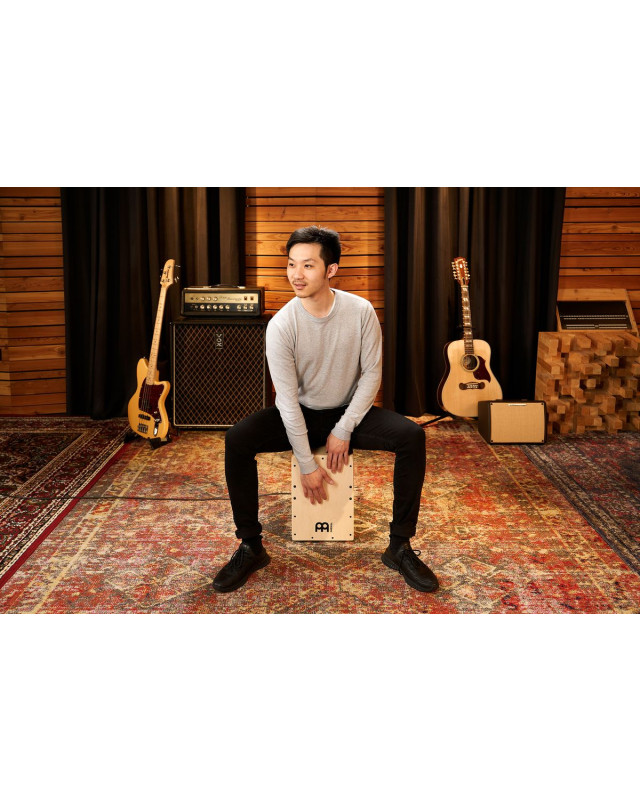 Meinl Percussion PJC50B Jam Series Pickup Snare Cajon - Natural