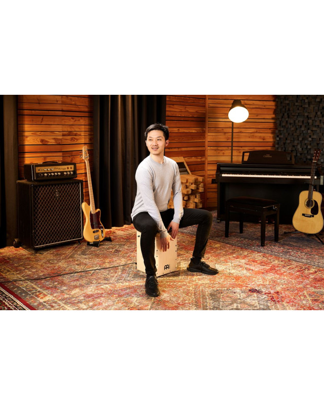 Meinl Percussion PJC50B Jam Series Pickup Snare Cajon - Natural