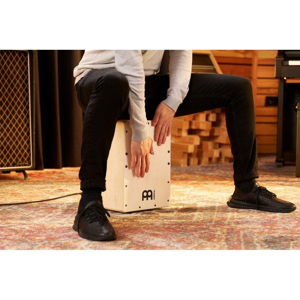 Meinl Percussion PJC50B Jam Series Pickup Snare Cajon - Natural