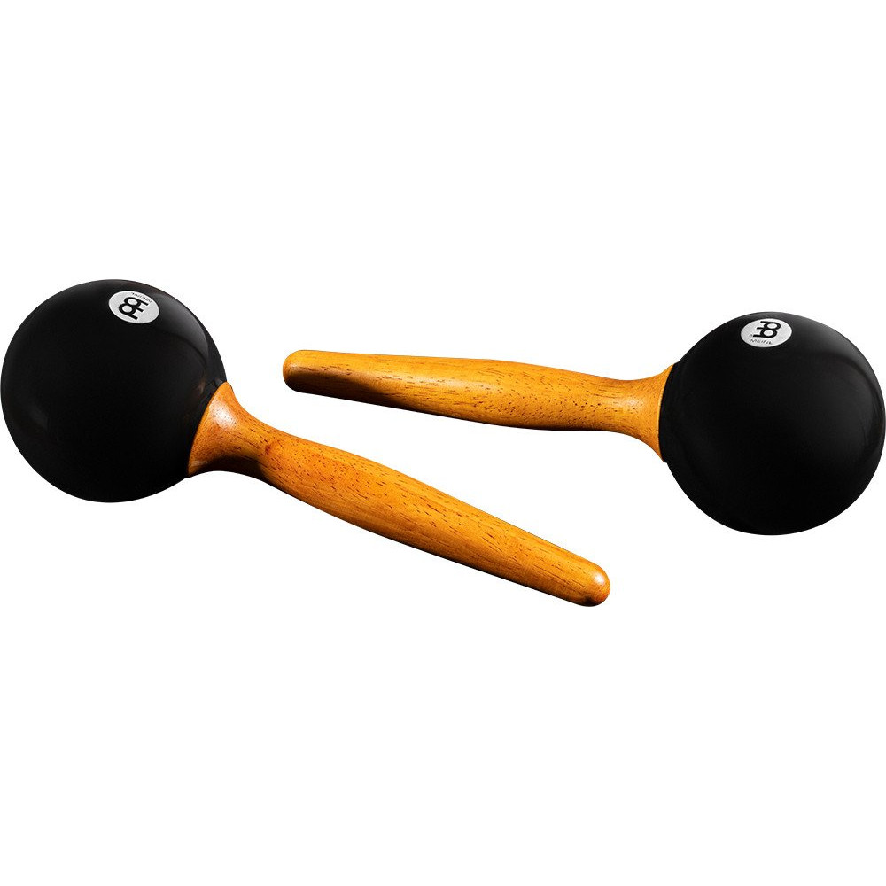 Meinl Percussion PM1BK Studio Maracas - black