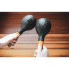 Meinl Percussion PM2BK Concert Maracas - black