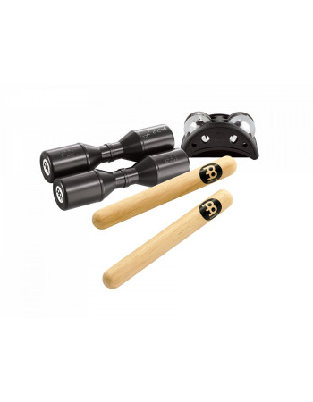 Meinl Percussion PP-1 Perc Pack - Shaker/Foot Tambourine/Claves