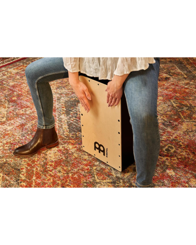 Meinl Percussion PSC100B Snarecraft Series Pickup Cajon - Baltic Birch