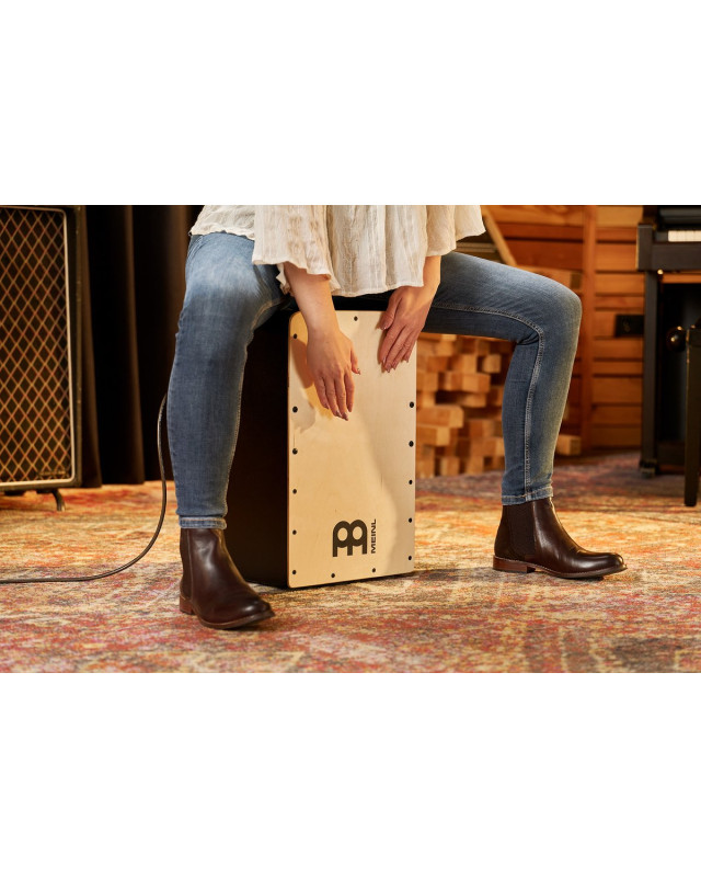 Meinl Percussion PSC100B Snarecraft Series Pickup Cajon - Baltic Birch