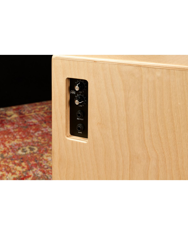 Meinl Percussion PSC100NT Snarecraft Series Pickup Snare Cajon - Natural
