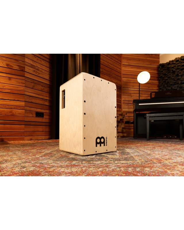 Meinl Percussion PSC100NT Snarecraft Series Pickup Snare Cajon - Natural