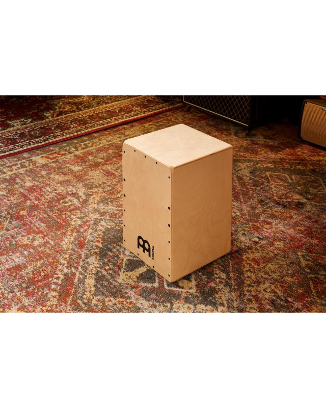 Meinl Percussion PSC100NT Snarecraft Series Pickup Snare Cajon - Natural
