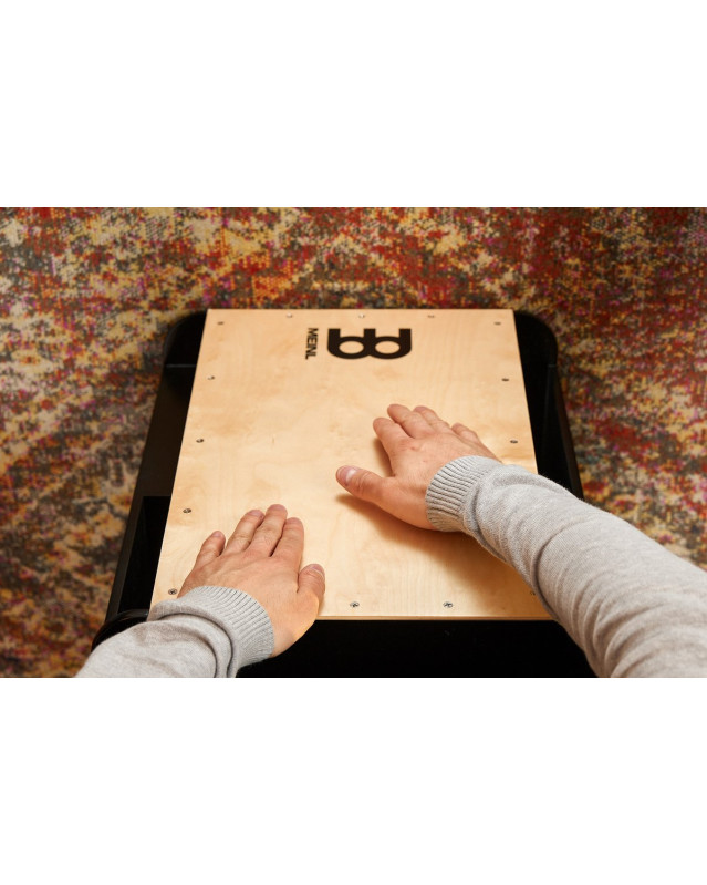 Meinl Percussion PSUBCAJ6B Bass Series Pickup Vertical Subwoofer Cajon - Baltic Birch