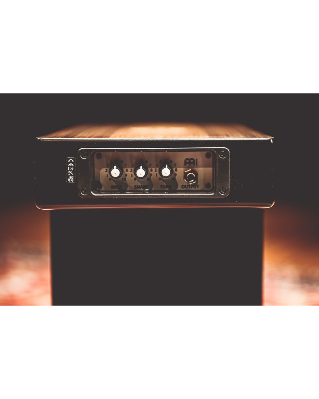 Meinl Percussion PTOPCAJ2WN Pickup Turbo Slaptop Cajon - Walnut