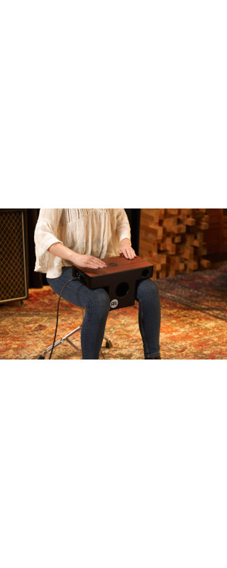 Meinl Percussion PTOPCAJ4MH-M Pickup Slaptop Cajon - Mahogany