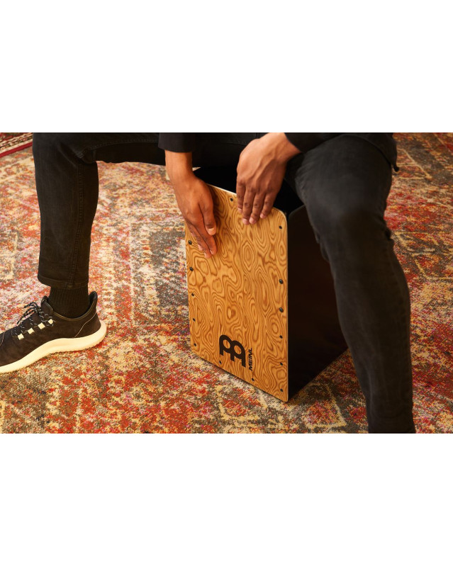 Meinl Percussion PWCP100MB Woodcraft Series Pickup Cajon - Makah-Burl