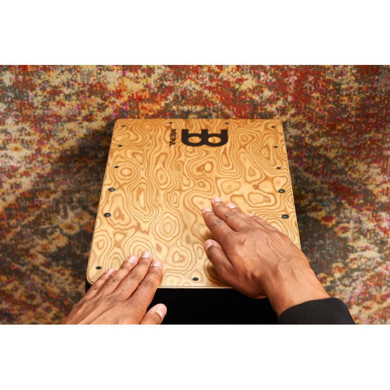 Meinl Percussion PWCP100MB Woodcraft Series Pickup Cajon - Makah-Burl