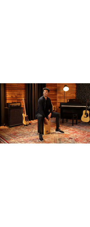 Meinl Percussion PWCP100MB Woodcraft Series Pickup Cajon - Makah-Burl
