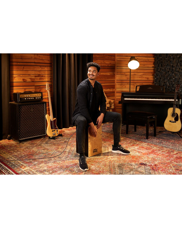 Meinl Percussion PWCP100MB Woodcraft Series Pickup Cajon - Makah-Burl