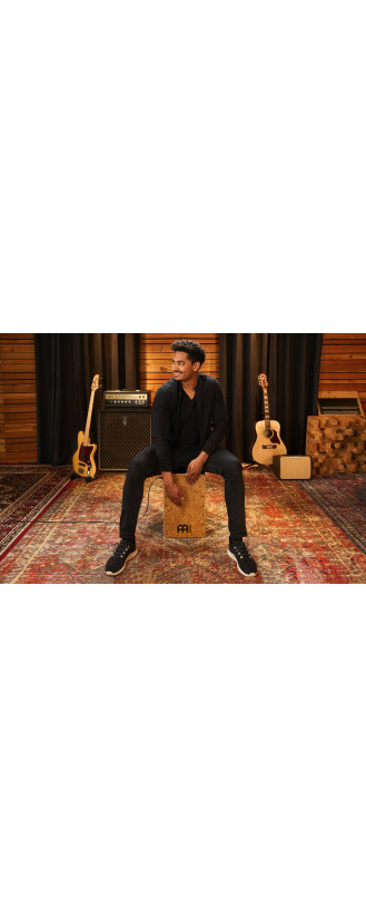 Meinl Percussion PWCP100MB Woodcraft Series Pickup Cajon - Makah-Burl
