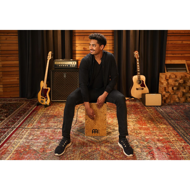 Meinl Percussion PWCP100MB Woodcraft Series Pickup Cajon - Makah-Burl