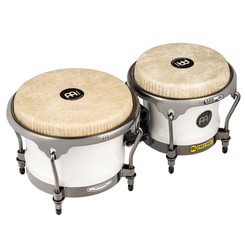 Meinl Percussion RS400PW Artist Series Bongo Roberto Serrano, REMO® Fiberskyn Heads - 7