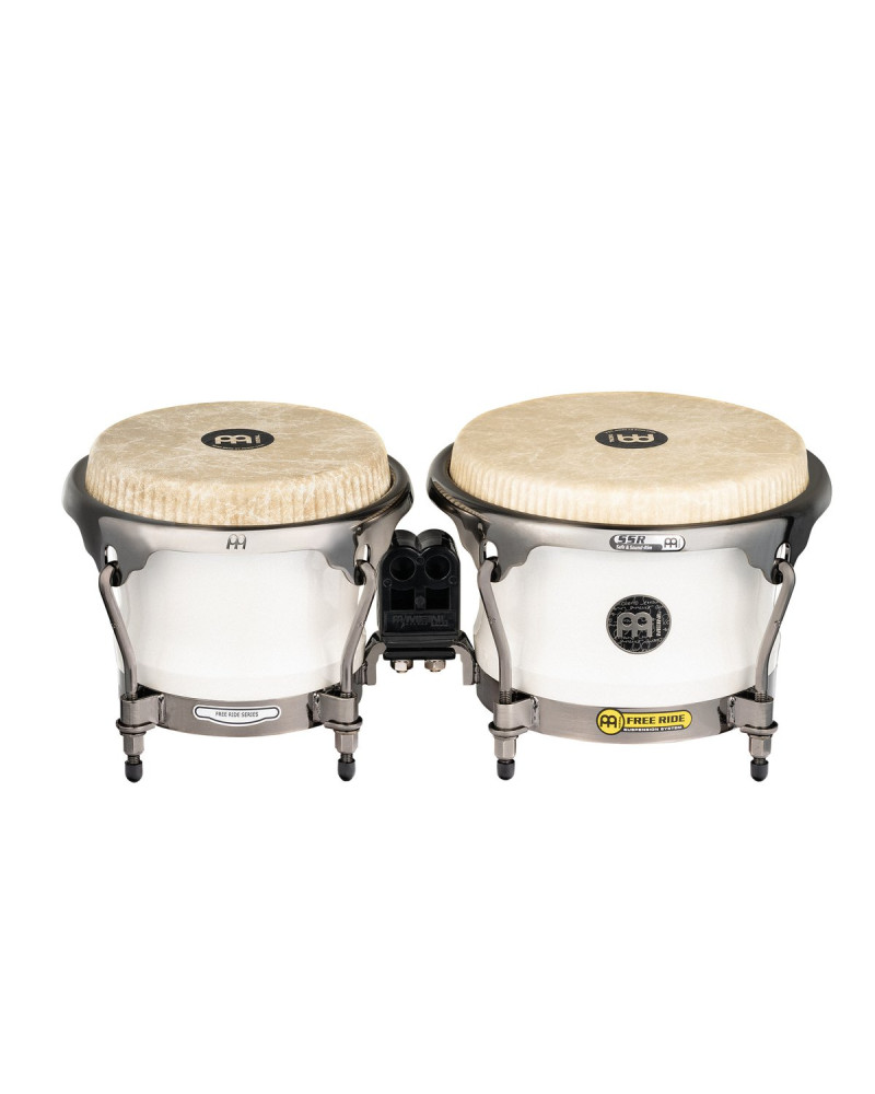 Meinl Percussion RS400PW Artist Series Bongo Roberto Serrano, REMO® Fiberskyn Heads - 7