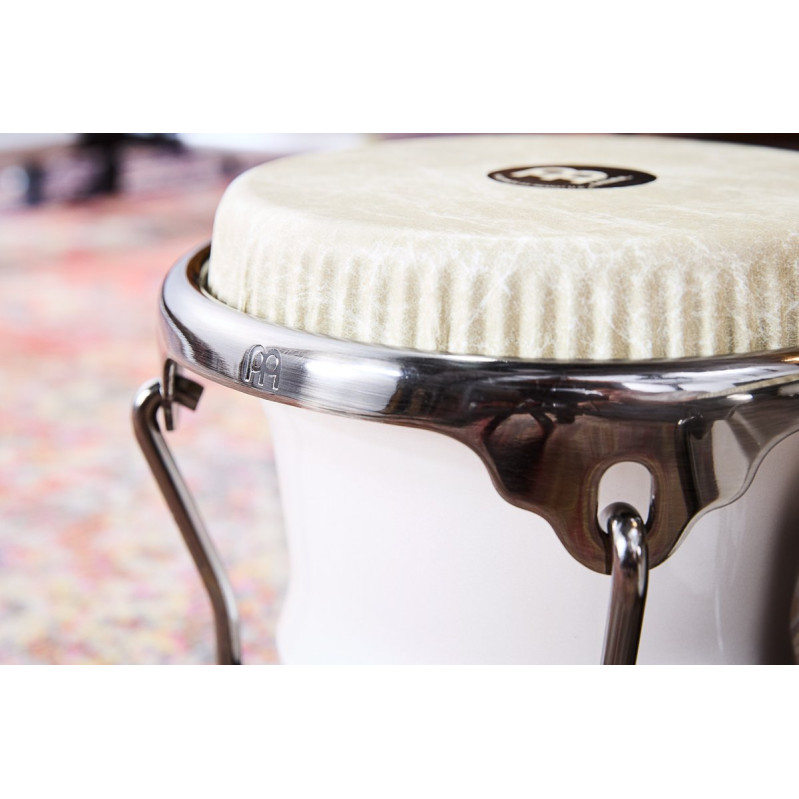 Meinl Percussion RS400PW Artist Series Bongo Roberto Serrano, REMO® Fiberskyn Heads - 7