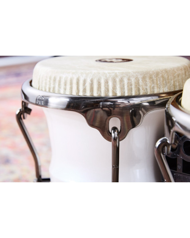 Meinl Percussion RS400PW Artist Series Bongo Roberto Serrano, REMO® Fiberskyn Heads - 7