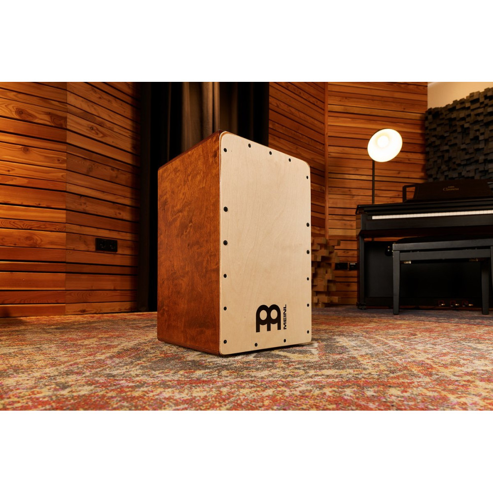 Meinl Percussion SC100AB-B Snarecraft Series Snare Cajon 100 - Baltic Birch/Almond Birch