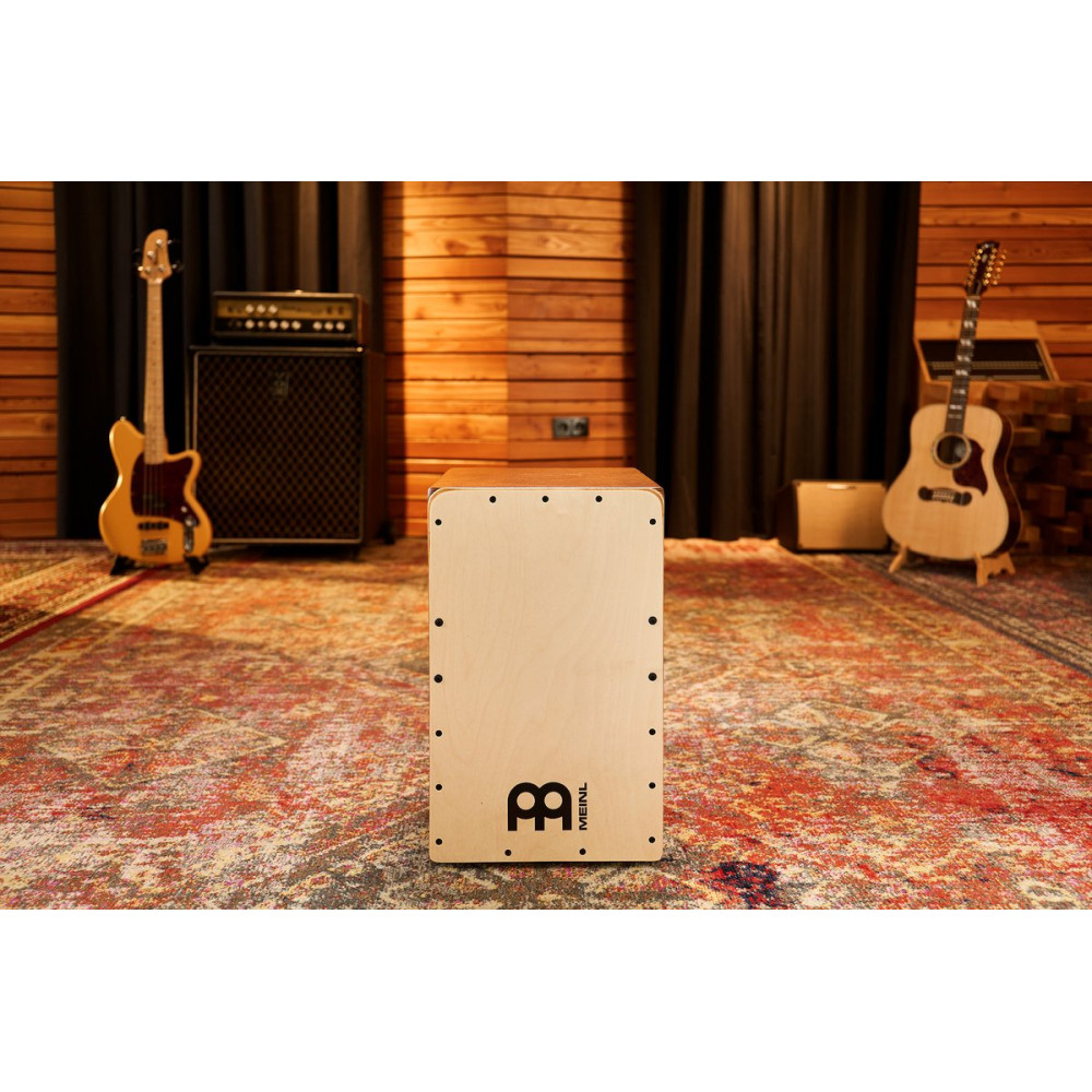 Meinl Percussion SC100AB-B Snarecraft Series Snare Cajon 100 - Baltic Birch/Almond Birch