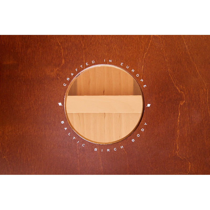 Meinl Percussion SC100AB-B Snarecraft Series Snare Cajon 100 - Baltic Birch/Almond Birch