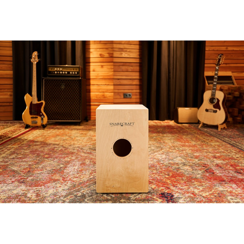 Meinl Percussion SC100B Snarecraft Series Snare Cajon 100 - Baltic Birch