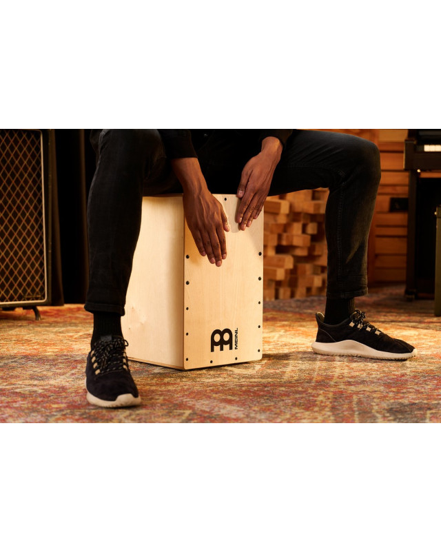 Meinl Percussion SC100B Snarecraft Series Snare Cajon 100 - Baltic Birch