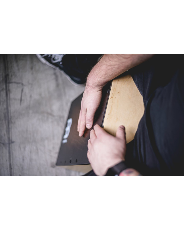 Meinl Percussion SC100BRB Snarecraft Series Snare Cajon 100 Special Edition - Brown Burst