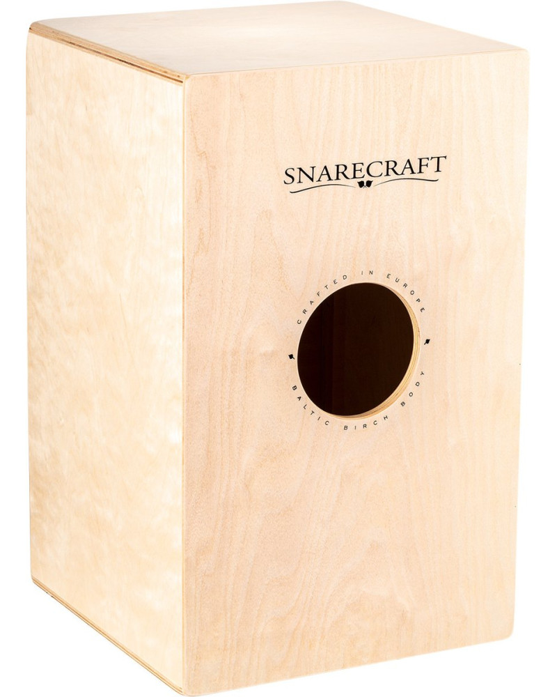 Meinl Percussion SC100BW Snarecraft Series Snare Cajon 100 - Burl Wood