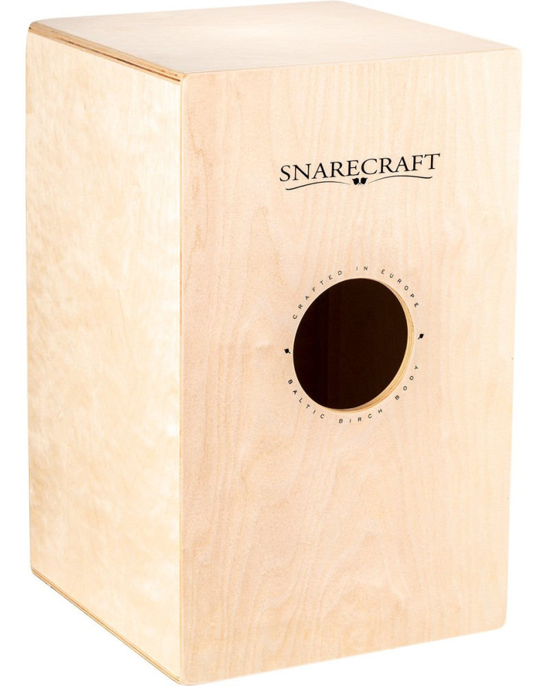 Meinl Percussion SC100BW Snarecraft Series Snare Cajon 100 - Burl Wood
