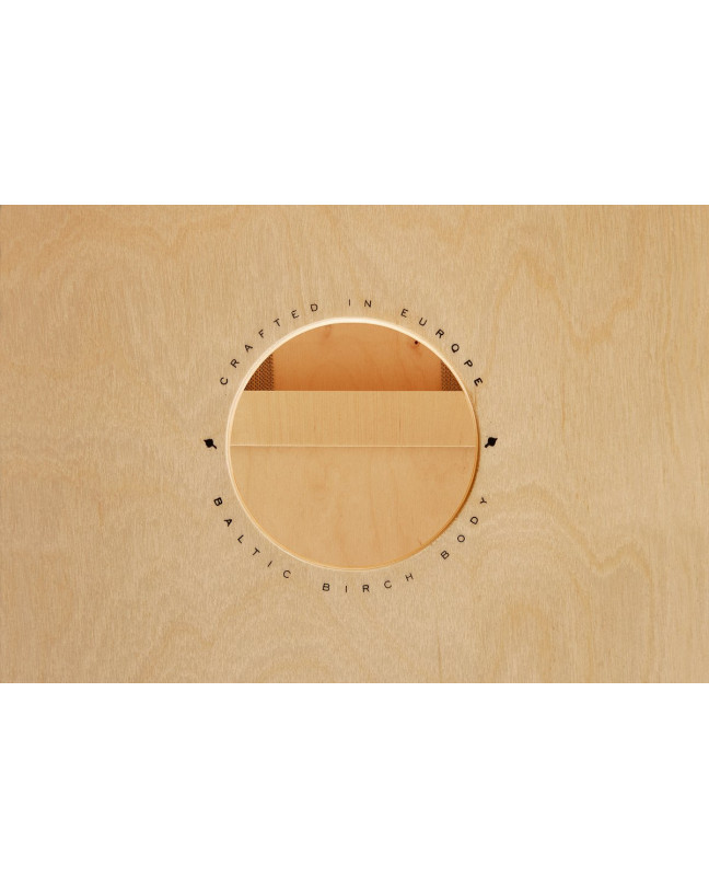 Meinl Percussion SC100BW Snarecraft Series Snare Cajon 100 - Burl Wood