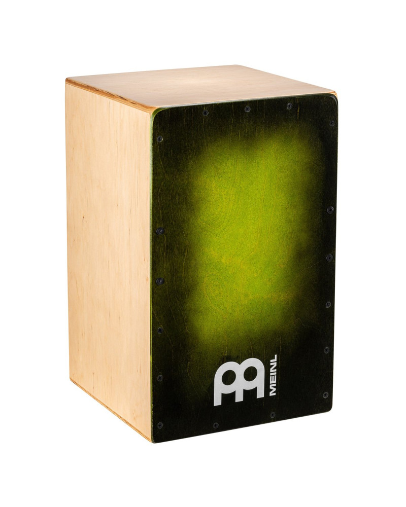 Meinl Percussion SC100GRB Snarecraft Series Snare Cajon 100 Special Edition - Green Burst