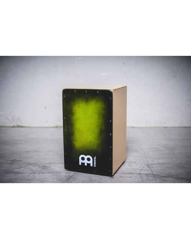 Meinl Percussion SC100GRB Snarecraft Series Snare Cajon 100 Special Edition - Green Burst