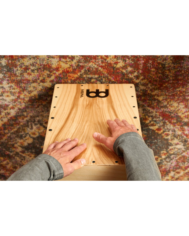 Meinl Percussion SC100HA Snarecraft Series Snare Cajon 100 - Heart Ash
