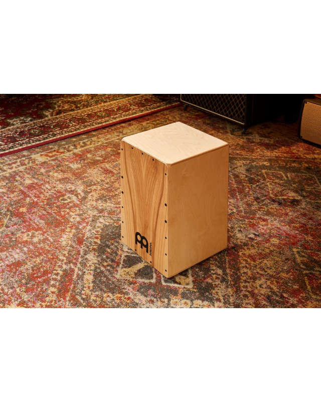 Meinl Percussion SC100HA Snarecraft Series Snare Cajon 100 - Heart Ash