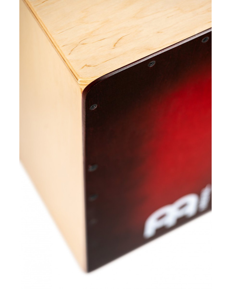 Meinl Percussion SC100RDB Snarecraft Series Snare Cajon 100 Special Edition - Red Burst
