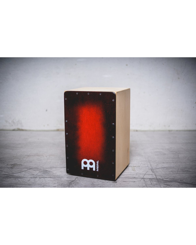 Meinl Percussion SC100RDB Snarecraft Series Snare Cajon 100 Special Edition - Red Burst