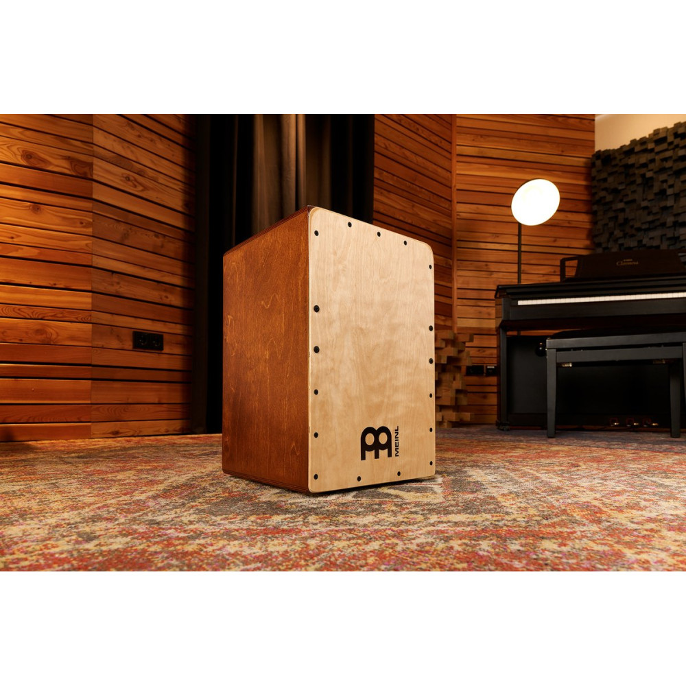 Meinl Percussion SC80AB-B Snarecraft Series Snare Cajon 80 - Baltic Birch/Almond Birch