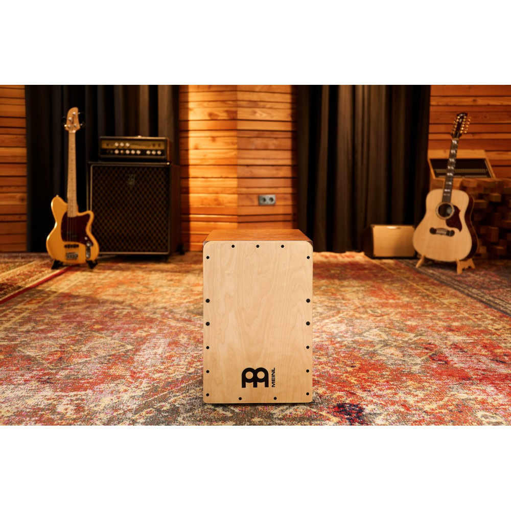 Meinl Percussion SC80AB-B Snarecraft Series Snare Cajon 80 - Baltic Birch/Almond Birch