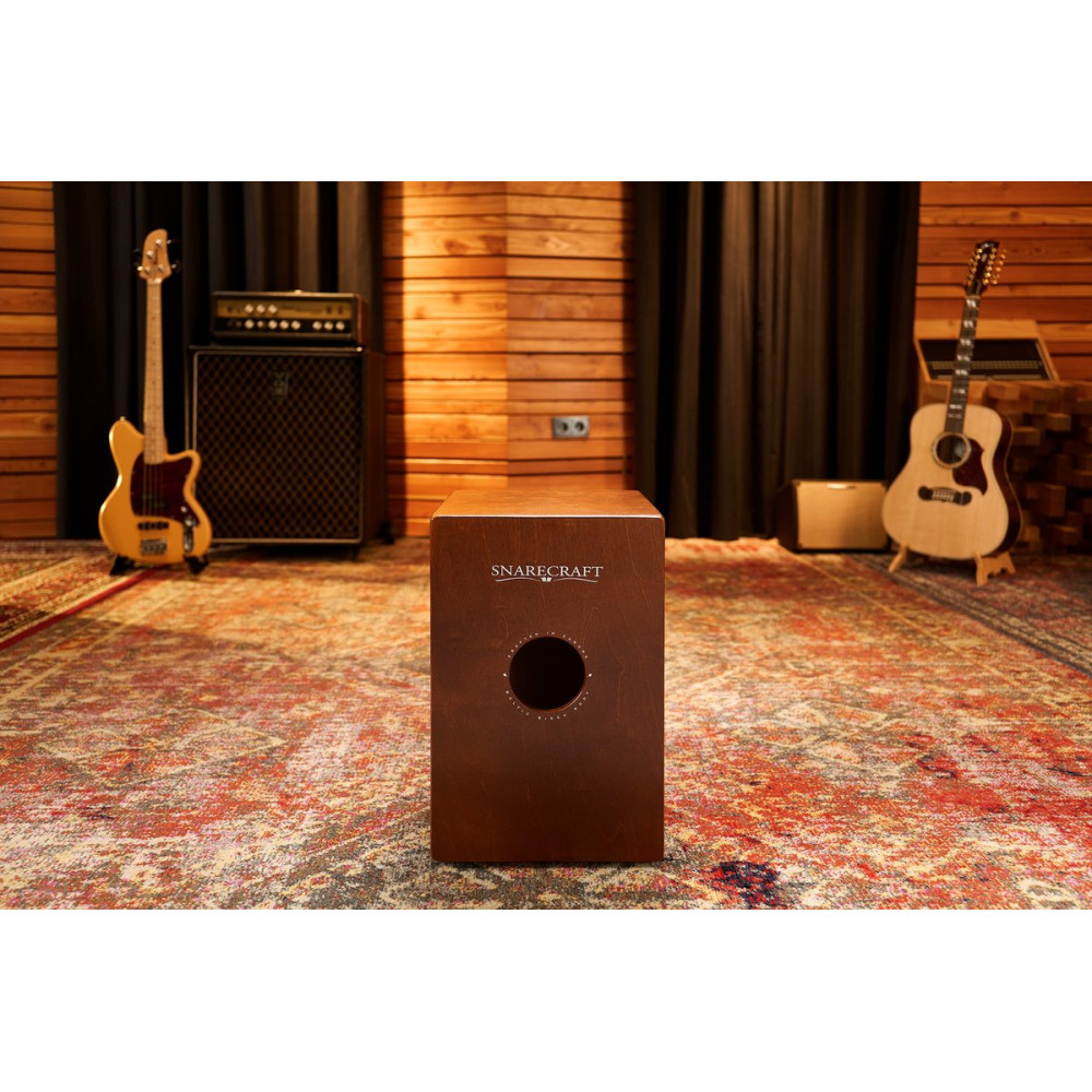 Meinl Percussion SC80AB-B Snarecraft Series Snare Cajon 80 - Baltic Birch/Almond Birch