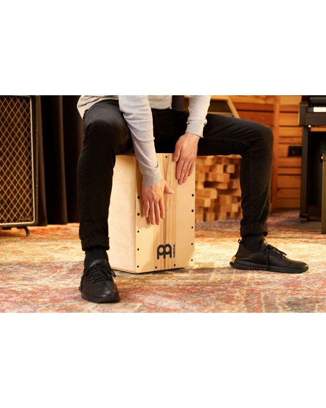 Meinl Percussion SC80HA Snarecraft Series Snare Cajon 80 - Heart Ash