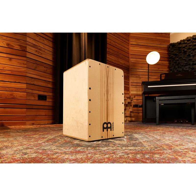 Meinl Percussion SC80HA Snarecraft Series Snare Cajon 80 - Heart Ash
