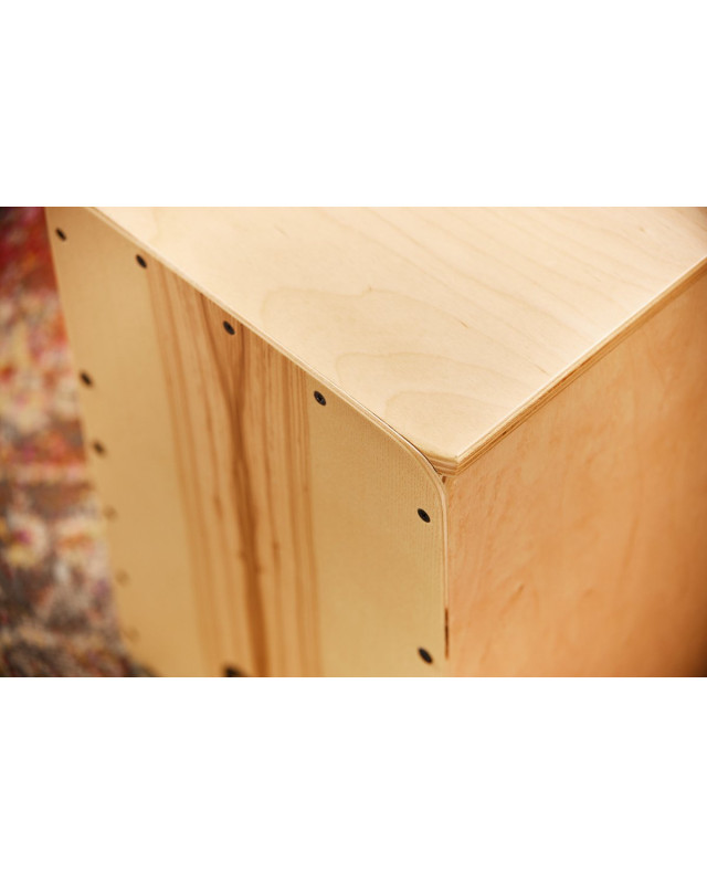 Meinl Percussion SC80HA Snarecraft Series Snare Cajon 80 - Heart Ash