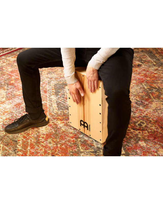 Meinl Percussion SC80HA Snarecraft Series Snare Cajon 80 - Heart Ash