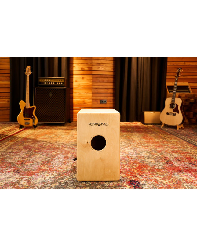 Meinl Percussion SCP100AWA Snarecraft Professional Series Cajon 100 - American White Ash